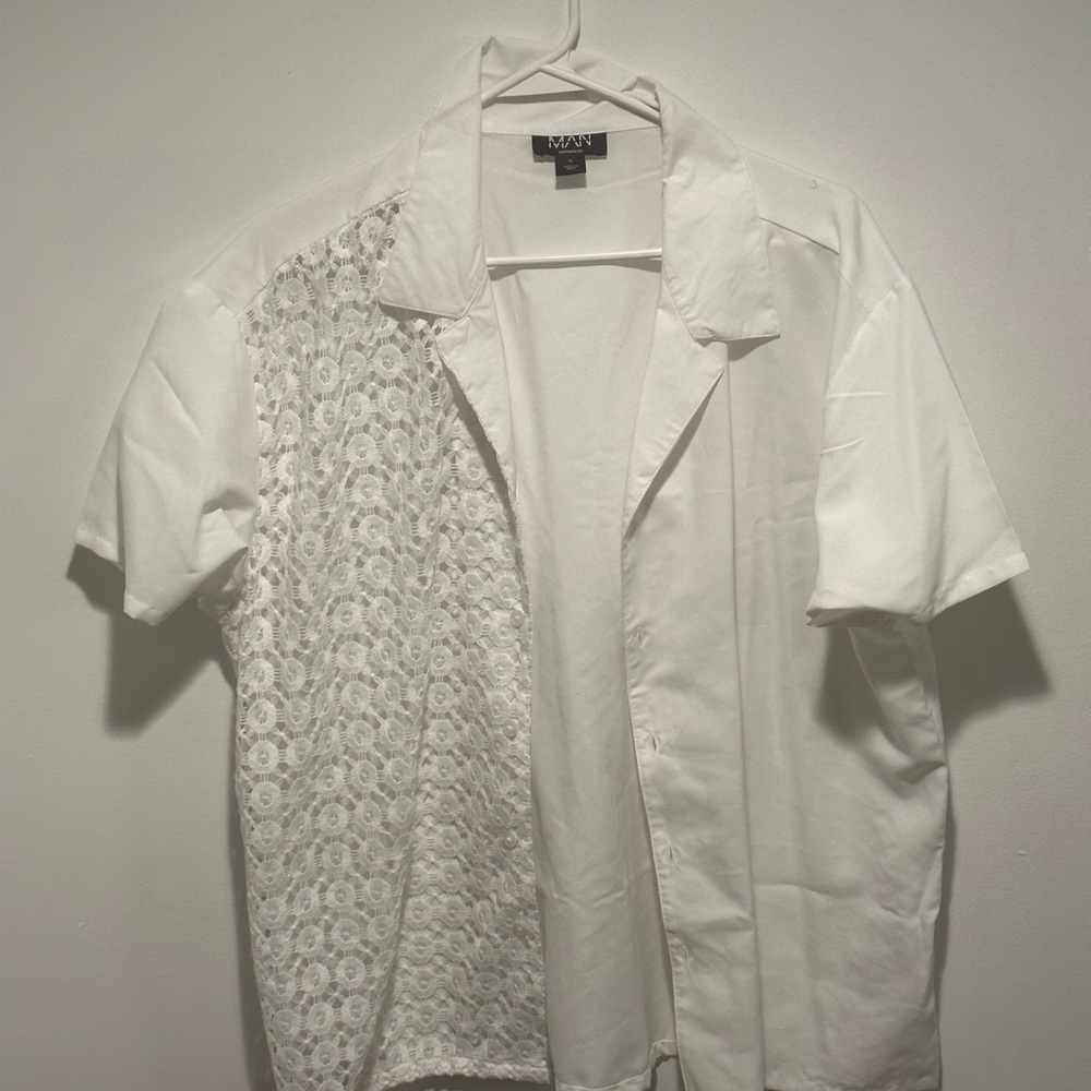 White button up shirt